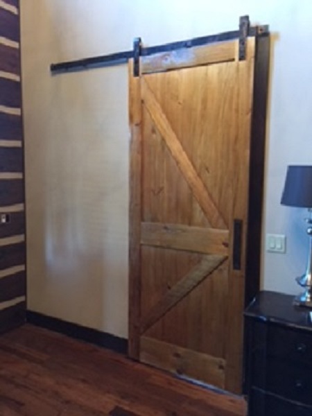 Pine Barn Door Slider