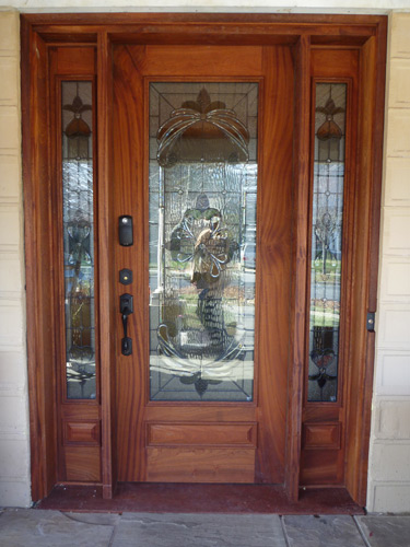 Front Door w/ Sidelights