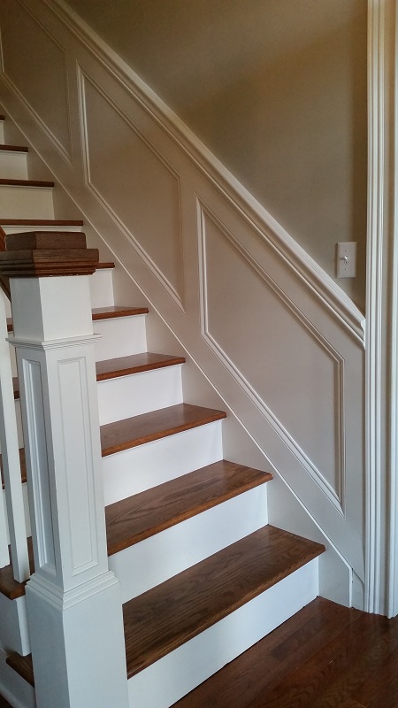 Staircase Wainscoting