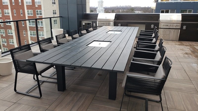 Outdoor Communal Table